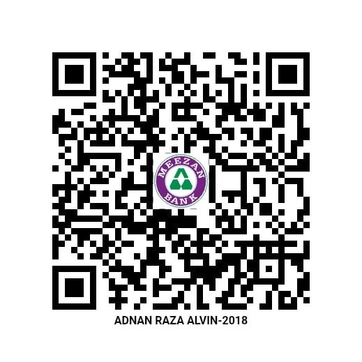 Meezan Bank Official QR Code - ADNAN RAZA ALVIN