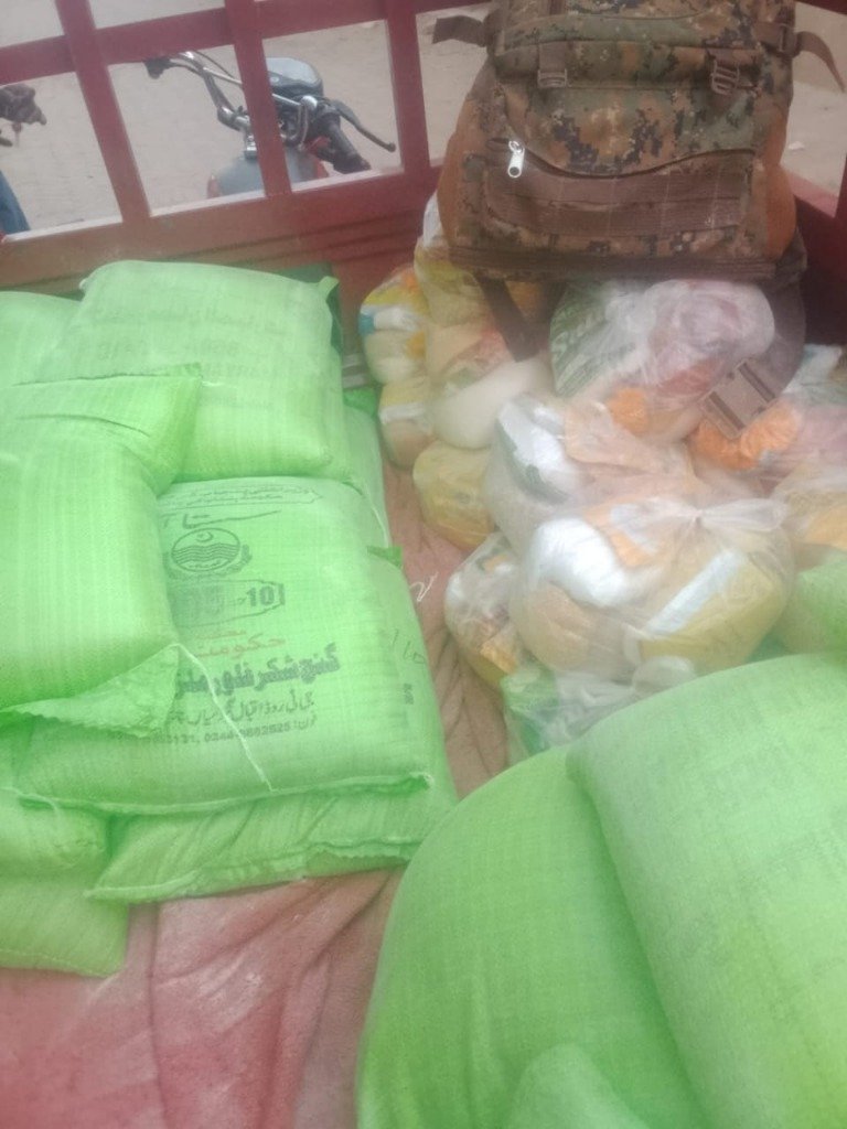 Flour Sacks & Food Relief Drive
